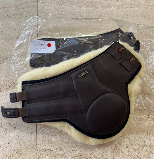 PROTECTORES MENUDILLO BORREGUITO KENTAUR MARRON TALLA 3